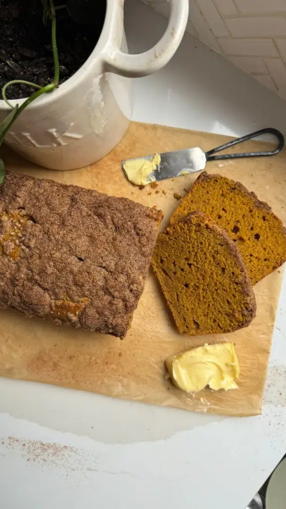 Brown Butter Pumpkin Spice Loaf