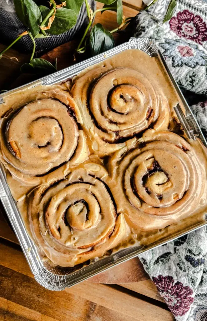 Pumpkin Spice Cinnamon Rolls