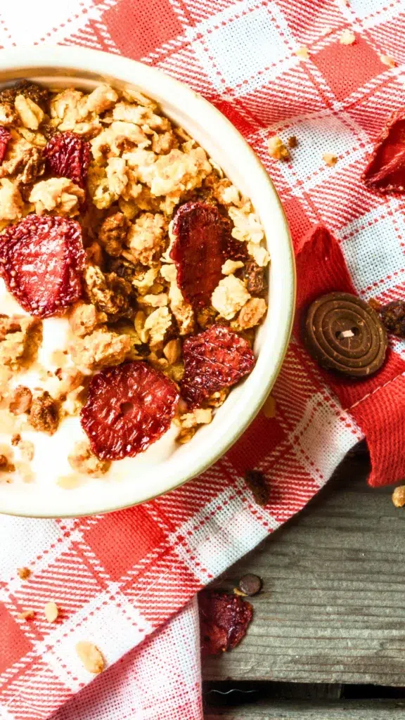 Strawberries & Cream Granola
